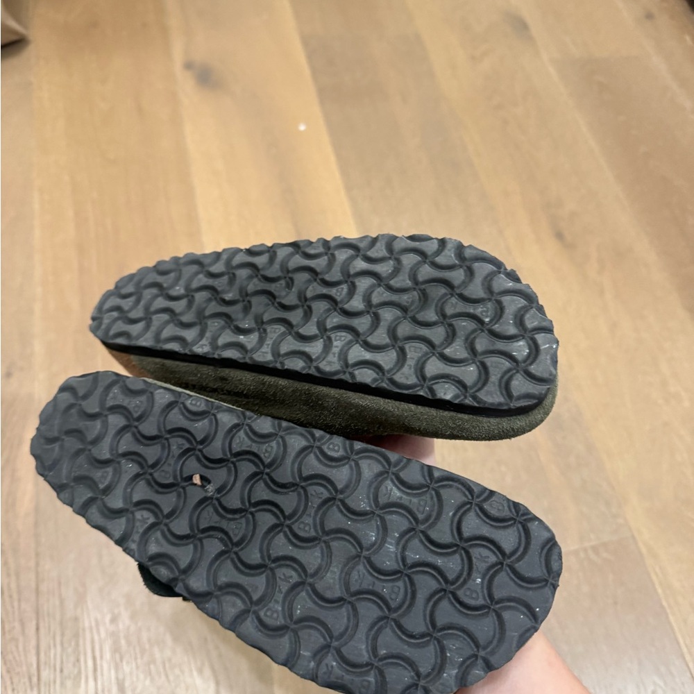 Birkenstock Boston Braided Clogs Color: Thyme - Picture 8 of 8